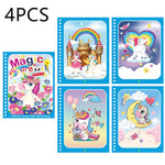Children's Creative Magic  Water Painting Book - Cindi Book