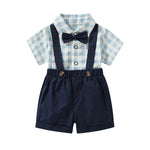 Children's Suit Summer Short-sleeved Overalls - Cindi Book