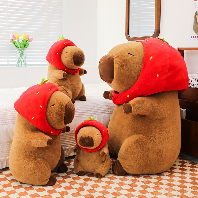 Creative Children's Cartoon Capybara Plush Toy - Cindi Book