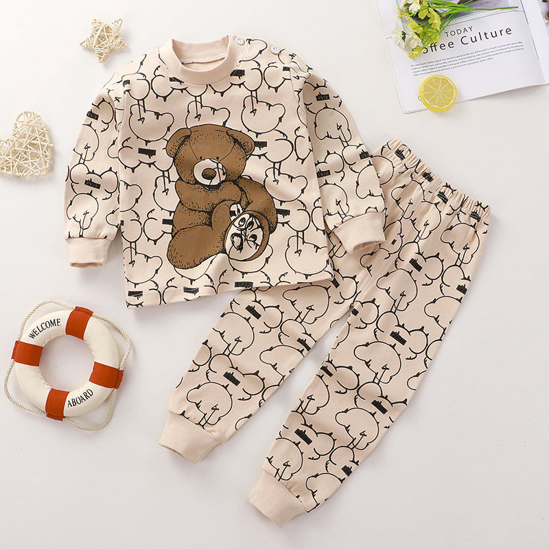 Autumn And Winter Underwear Suit Cotton New Men And Women - Cindi Book