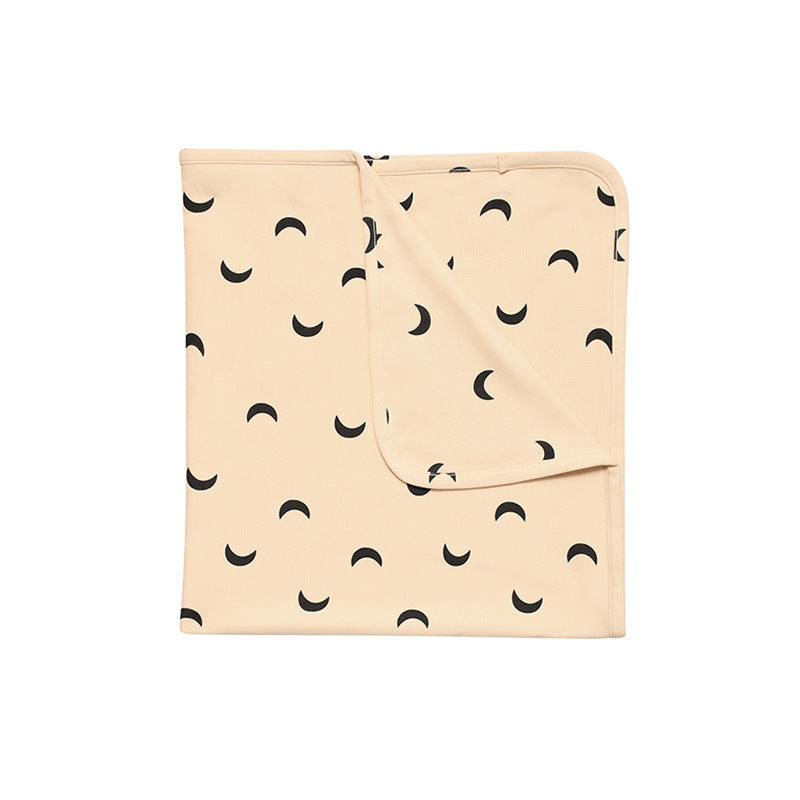 Newborn Air Conditioning Blanket Two-layer Cotton Holding Summer Thin Newborn Stroller Blanket - Cindi Book