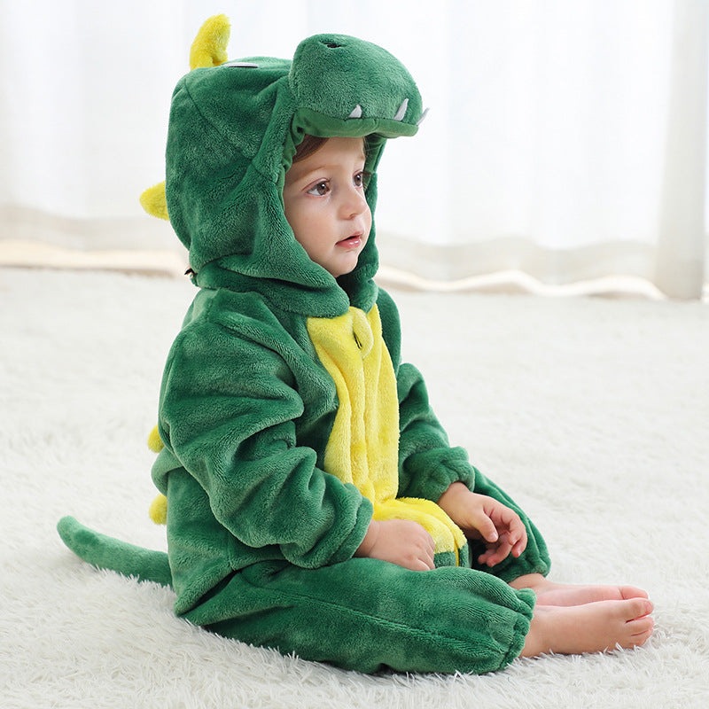 Flannel Animal Onesie For Kids - Cindi Book