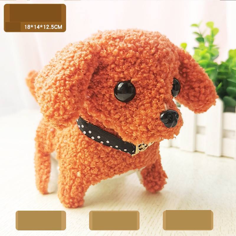 Simulation Electric Dog Plush Children's Toy - Cindi Book