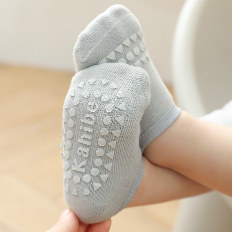Children's Knee Pad Terry Floor Socks Set Toddler Protection - Cindi Book