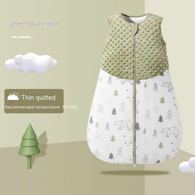 Pure Cotton Newborn Baby Supplies Vest-style Baby Sleeping Bag - Cindi Book