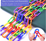 Parrot Toy Bird Supplies C-Shape Plastic Chain - Cindi Book