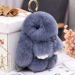 Fashionable Cotton Cute Rabbit Keychain Pendant - Cindi Book