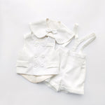 Casual White Children Vest Suit - Cindi Book