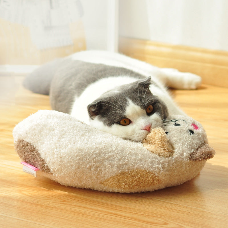 Cat Toy Pillow Shaped Funny Funny Stick Pet Supplies - Cindi Book
