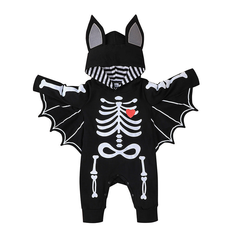 Halloween Bat One-piece Baby Baby Rompers Suit - Cindi Book