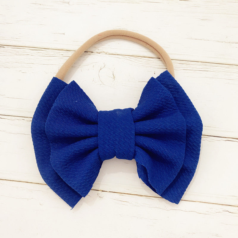 Children's Bow Hair Band Baby Double Layer - Cindi Book