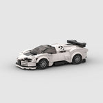 Built-up Block Series 8-grid Racing Model - Cindi Book