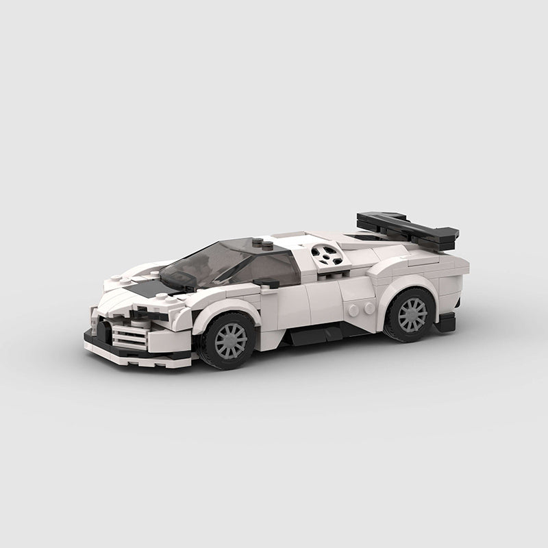 Built-up Block Series 8-grid Racing Model - Cindi Book