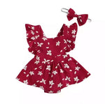 Baby Harness Print Dress Crawling Clothes - Cindi Book