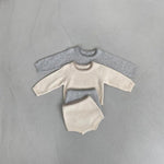 Baby Sweater Top Shorts Suit - Cindi Book