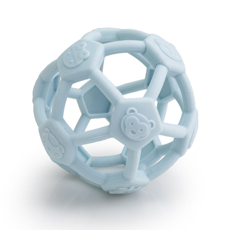 Baby Silicone Ball Newborn Soft Ball Round Hollow Small - Cindi Book