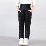 Children's High-waisted Warm Cotton Trousers - Cindi Book