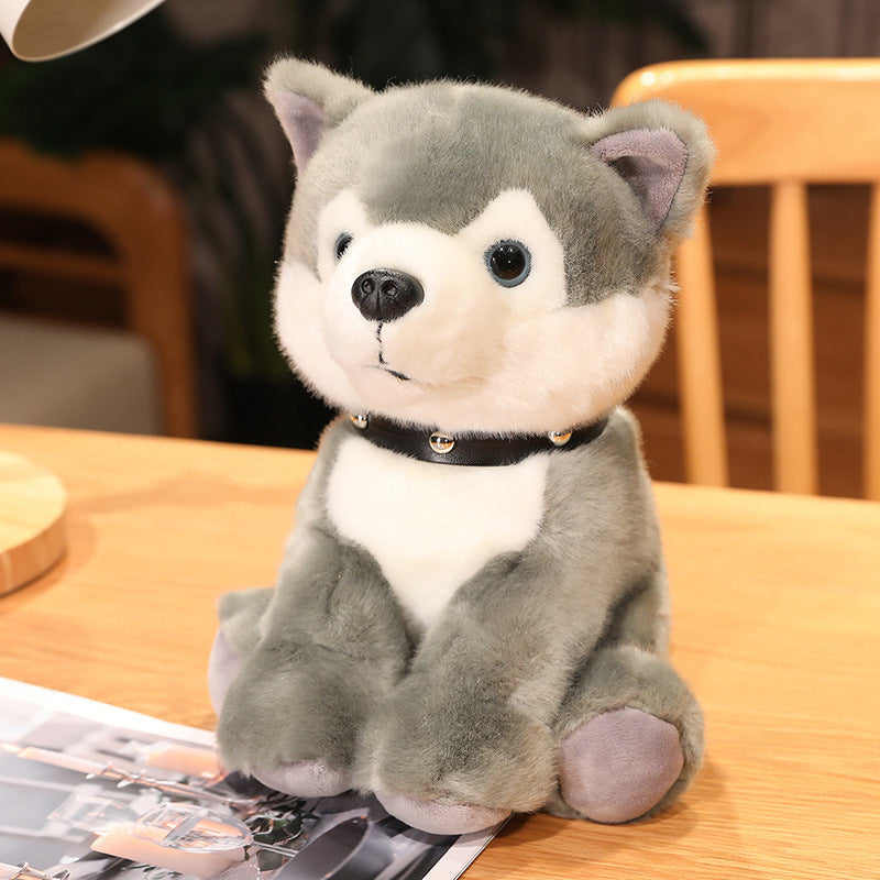 Fashion Simple Simulation Dog Plush Toys - Cindi Book