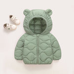 Thin Down Cotton-padded Jacket Baby Light Coat - Cindi Book