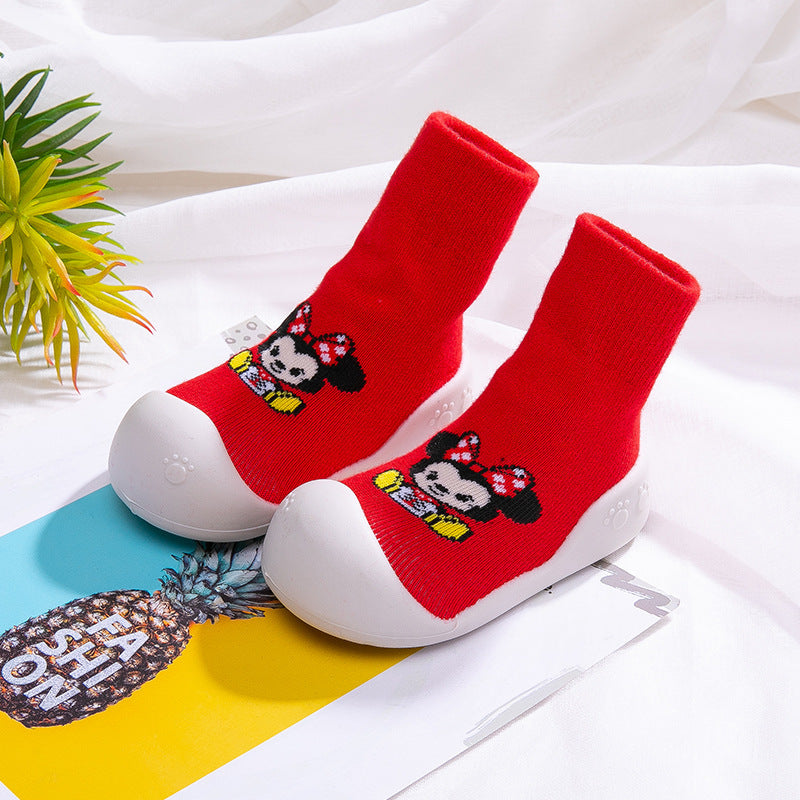 Floor Socks Shoes, Baby Non-slip Footwear, Soft Sole, Indoor Shoe Covers, Feet - Cindi Book