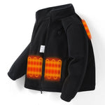 Children's Heating Jacket Heating Polar Fleece - Cindi Book