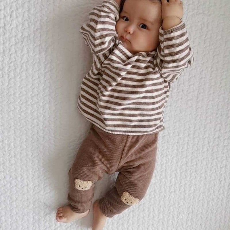Cute And Comfortable Striped Top For Babies - Cindi Book