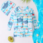 Girls' Boys' Swimsuit One-piece Buoyancy Swimsuit - Cindi Book