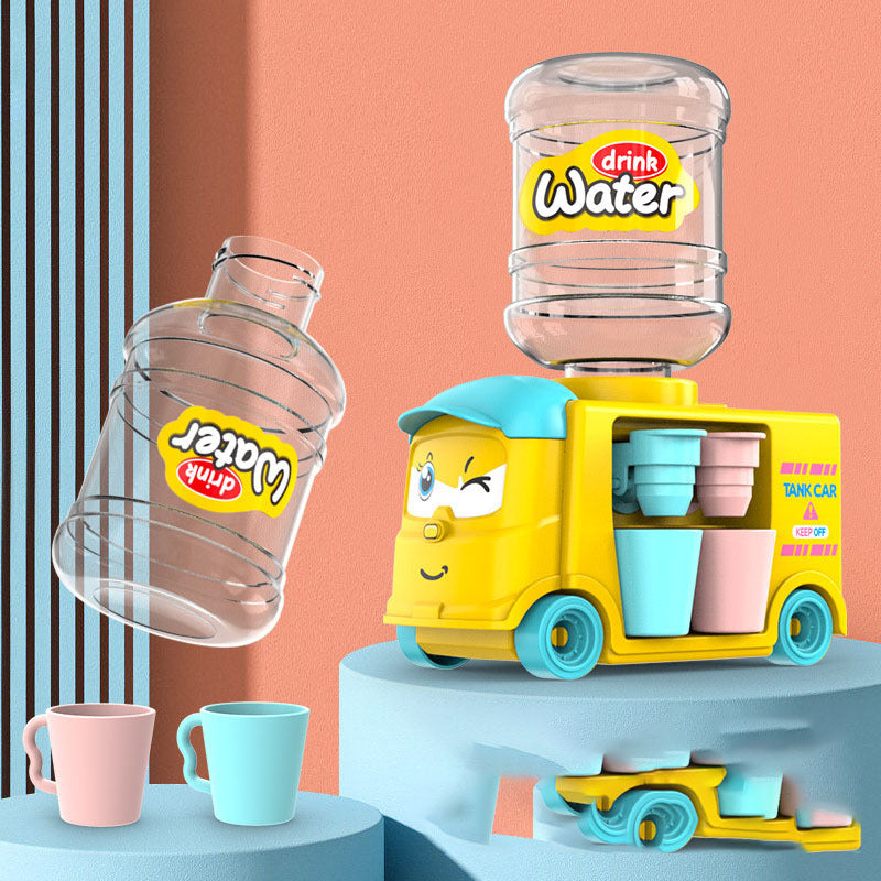 Cute Rabbit Little Yellow Duck Children's Simulation  Water Dispenser Mini - Cindi Book