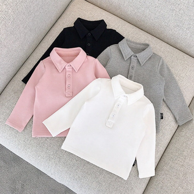 Baby Long Sleeve T-Shirt Polo Shirt - Cindi Book