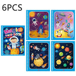 Children's Creative Magic  Water Painting Book - Cindi Book