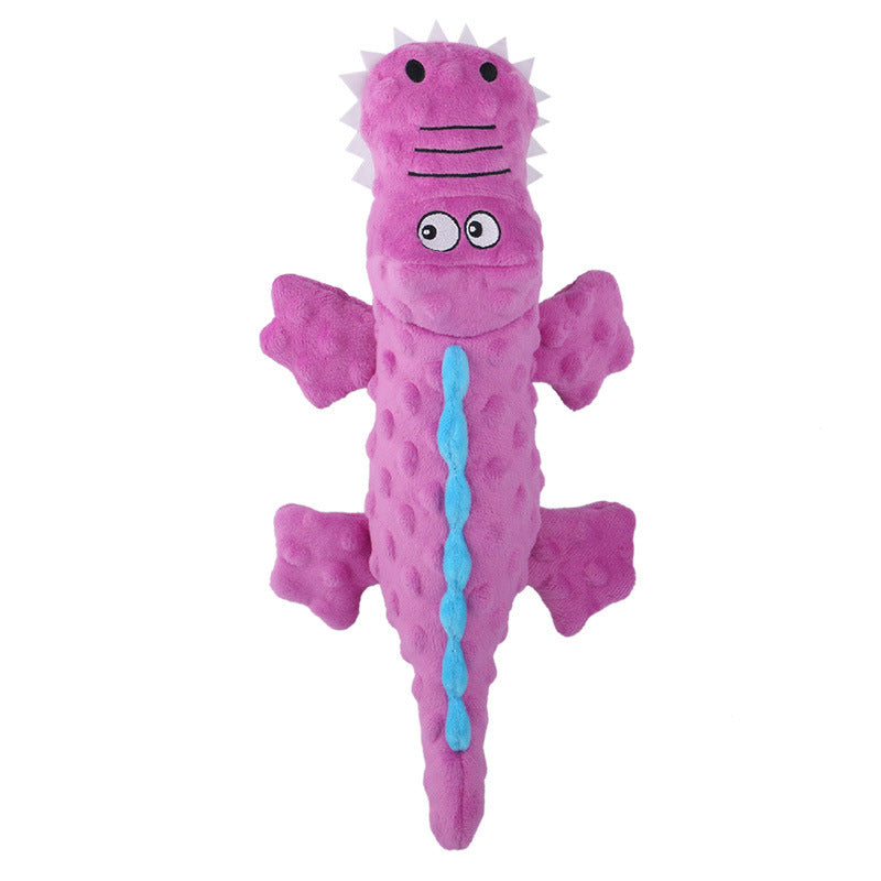New Pet Plush Toy With Sound Grinding Teeth Bite Resistance Cute Cartoon - Cindi Book
