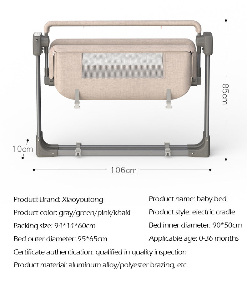 Infant Multi-function Intelligent Electric Cradle - Cindi Book