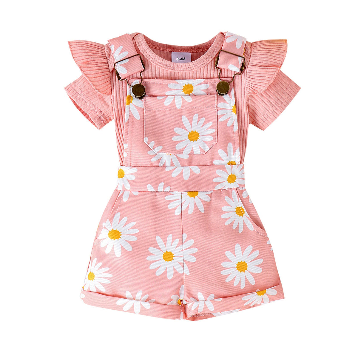 Bottom-covering Rompers Suspender Pants Baby Suit - Cindi Book