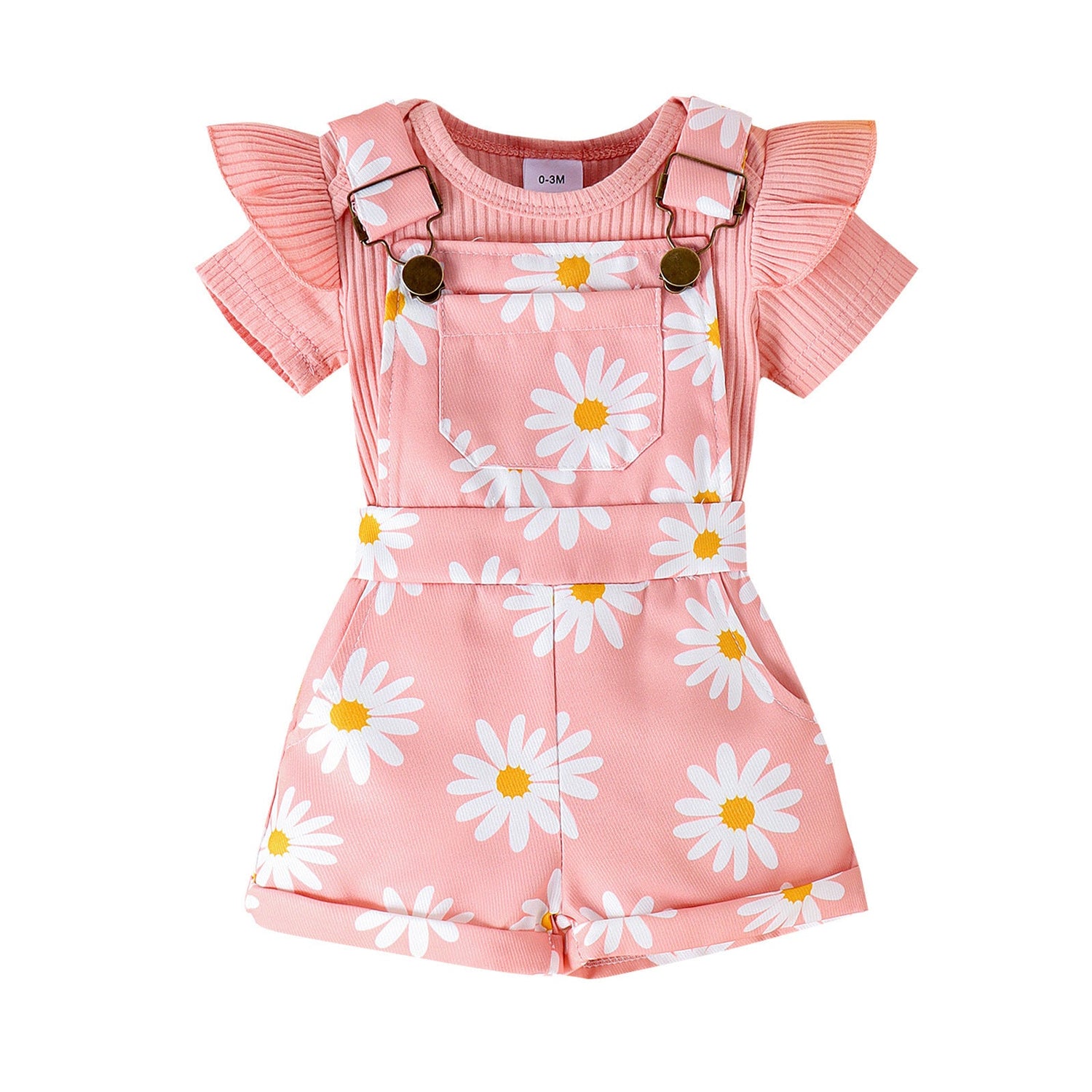 Bottom-covering Rompers Suspender Pants Baby Suit - Cindi Book