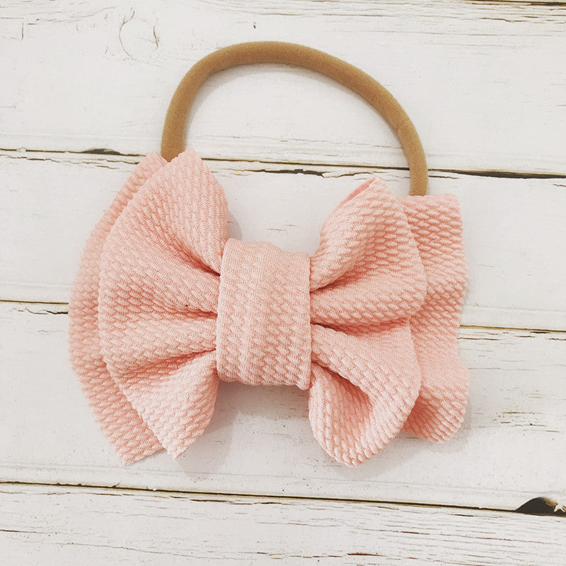 Children's Bow Hair Band Baby Double Layer - Cindi Book