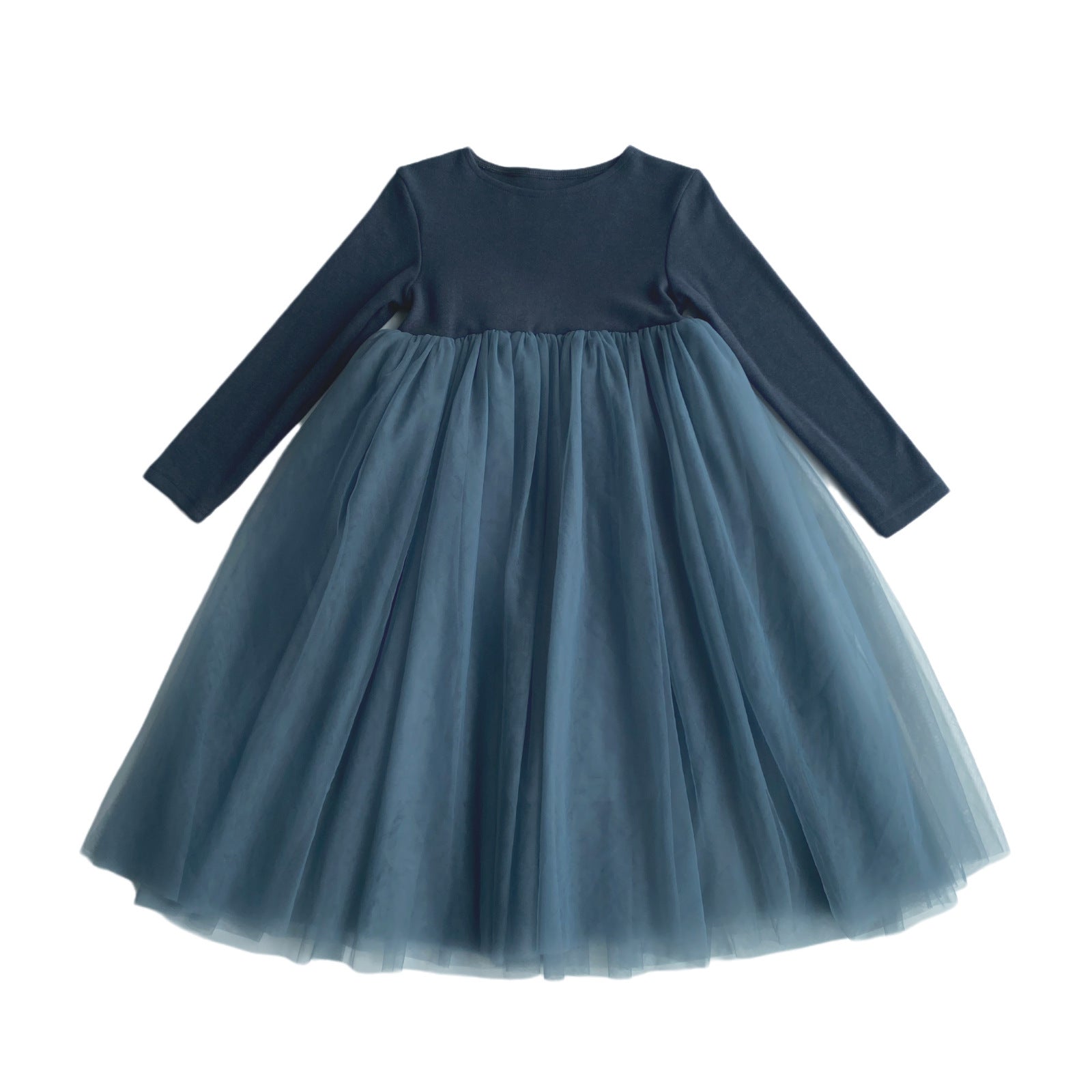 Soft Skin-friendly Long Sleeve Tulle Tutu Princess Dress - Cindi Book