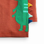 Knitted cotton boy t-shirt - Cindi Book
