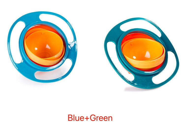 360 Rotate Universal Spill-proof Bowl Dishes - Cindi Book