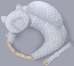 Nursing Pillows Baby Maternity Breastfeeding Multifunction Adjustable Cushion Infant Newborn Feeding Layered Washable Cover - Cindi Book