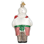 Old World Christmas Chef Santa Ornament - hand-blown glass Christmas tree ornament (view 4)