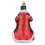 Old World Christmas United Kingdom Santa Ornament - hand-blown glass Christmas tree ornament (view 3)