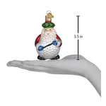 Old World Christmas Ho Ho Hole-In-One Ornament - hand-blown glass Christmas tree ornament (view 5)