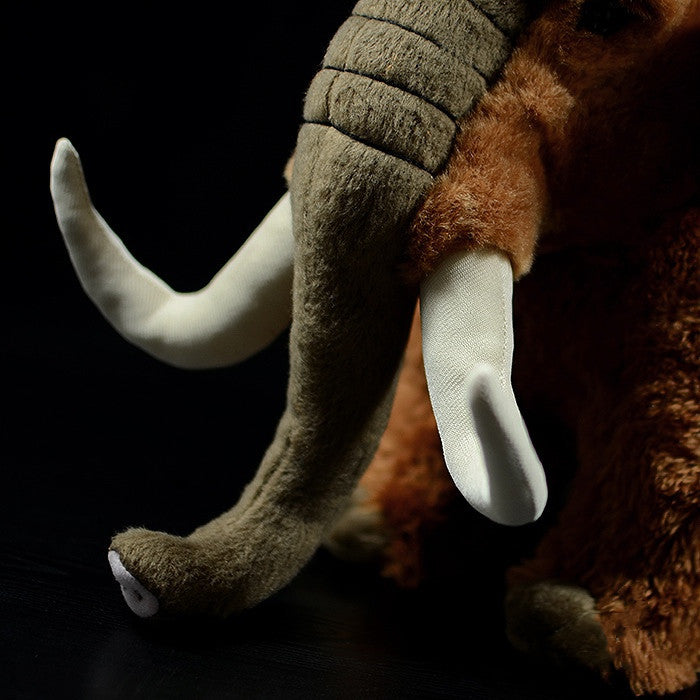 Simulation Mammoth Doll Mammoth Plush Toy Mammoth Simulation Animal Plush Toy 33CM - Cindi Book