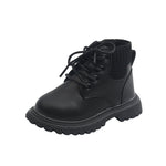 Children's Boots Martin Boys Leather Low-Cotton Cotton Girls Baby - Cindi Book
