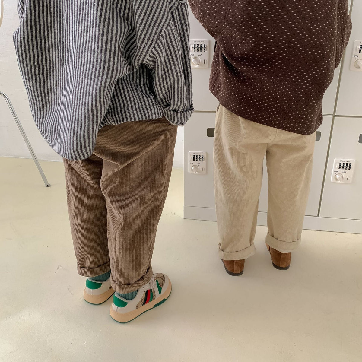 Children's Fashionable Elastic Corduroy Pants - Cindi Book