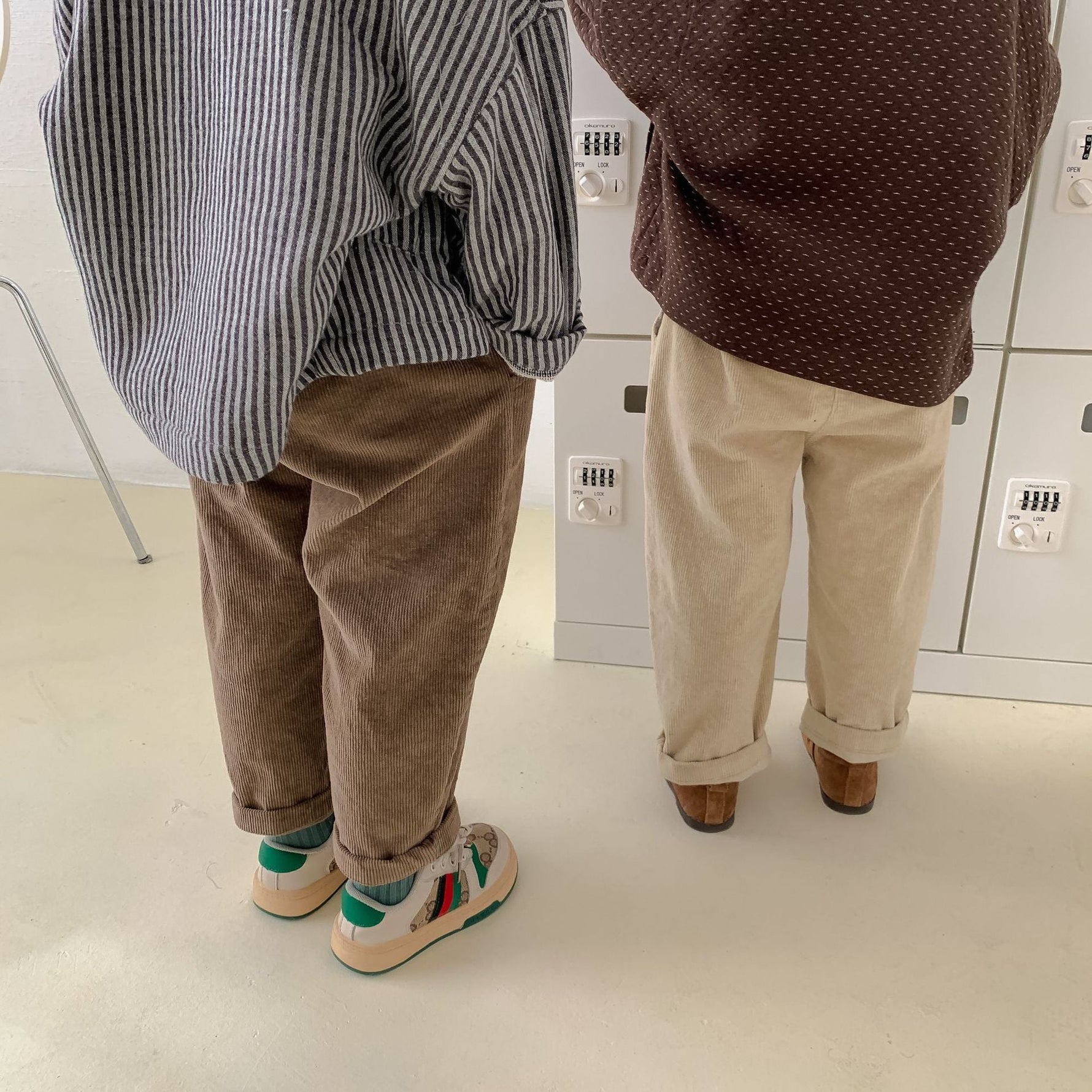 Children's Fashionable Elastic Corduroy Pants - Cindi Book