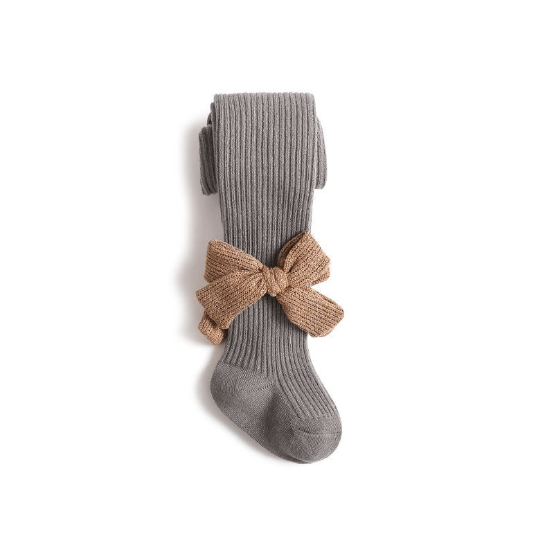 Children's Trendy Princess Bowknot Leggings - Cindi Book