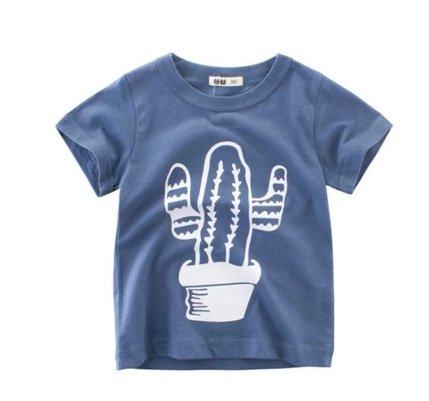 Children's Wear Summer New Korean Children's Boys Cotton T-shirt Men's Treasure In Children's Short Sleeves - Cindi Book