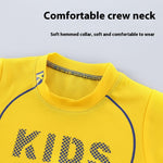 Children Short-sleeved Uniform Sportswear Set - Cindi Book