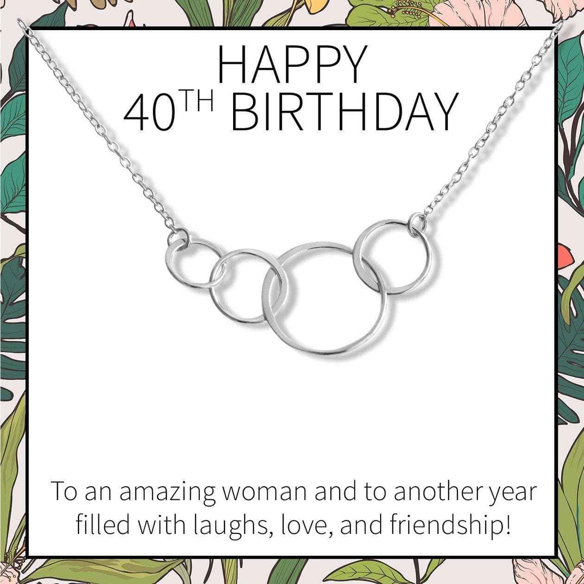 40th Birthday Necklace